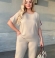 LIA23743 Divdaļīgs lina kostīms