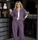 LIA25599 Divdaļīgs velveta kostīms
