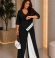 LIA25602 Elegants divdaļīgs kostīms