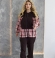 LIA25595 Divdaļīgs velveta kostīms