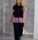 LIA25597 Divdaļīgs velveta kostīms