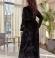 LIA14851 Melna samta maxi kleita