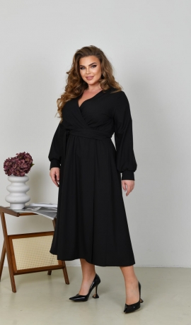 LIA20486 Midi garuma kleita