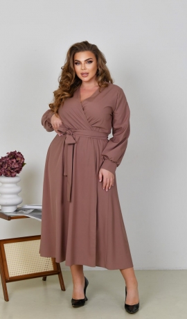 LIA20487 Midi garuma kleita