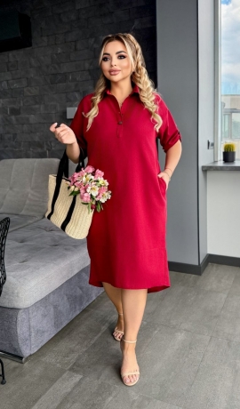 LIA23032 Lina kleita ar kabatām