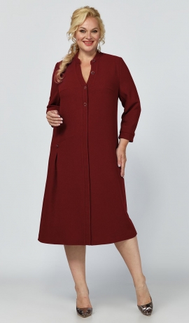 LIA13543 Bordo kleita ar kabatu
