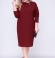 LIA11707 Bordo kleita ar kabatu