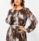 LIA23813 Šifona kleita ar ziedu rakstu