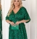 LIA17640 Raiba raksta maxi kleita