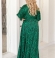 LIA17640 Raiba raksta maxi kleita