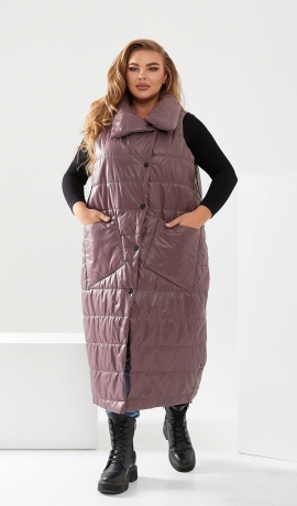 LIA15543 Gara veste ar kabatām