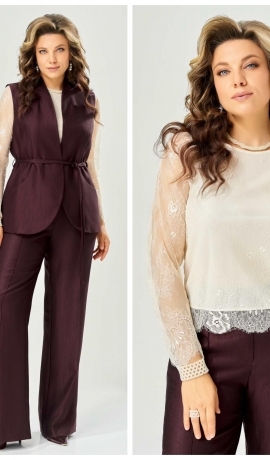 LIA26291 Elegants trīsdaļīgs kostīms