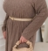 LIA21234 Gara trikotāžas kleita