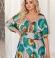 LIA17639 Raiba raksta maxi kleita