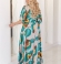 LIA17639 Raiba raksta maxi kleita