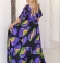 LIA17638 Raiba raksta maxi kleita