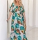 LIA17639 Raiba raksta maxi kleita