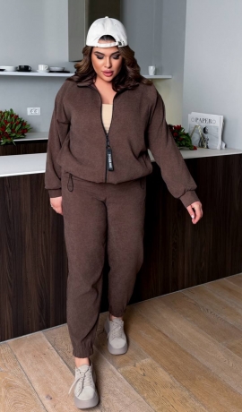 LIA21830 Divdaļīgs velveta kostīms