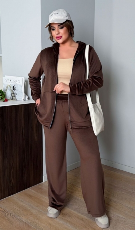 LIA21824 Divdaļīgs samta kostīms