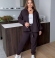LIA21827 Divdaļīgs velveta kostīms