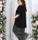 LIA22483 Divdaļīgs kostīms ar asimetrisku blūzi 