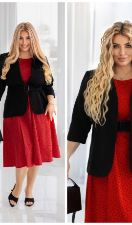 LIA18023 Žaketes un kleitas komplekts