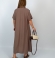 LIA24536 Lina kleita ar kabatām