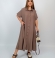 LIA24536 Lina kleita ar kabatām
