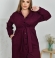 LIA26399 Velveta kleita ar kabatām