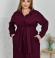 LIA26399 Velveta kleita ar kabatām