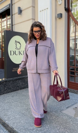LIA21885 Divdaļīgs velveta kostīms
