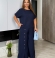 LIA23851 Divdaļīgs lina bikškostīms