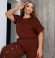 LIA23850 Divdaļīgs lina bikškostīms
