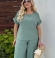 LIA23854 Divdaļīgs lina bikškostīms