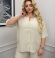 LIA23863 Divdaļīgs lina bikškostīms