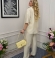 LIA23863 Divdaļīgs lina bikškostīms