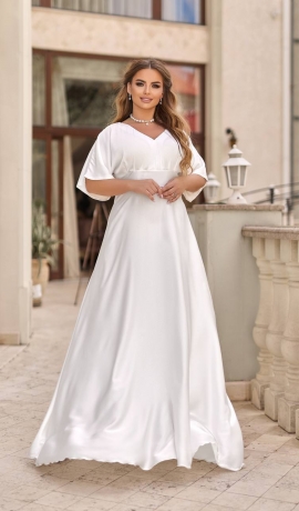 LIA18778 Zīdauduma maxi garuma kleita