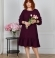 LIA25703 Velveta kleita