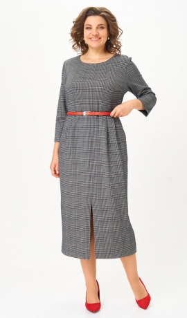 LIA21293 Viskozes kleita ar kabatām