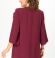 LIA21297 Bordo A-silueta blūze 
