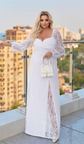 LIA18074 Maxi garuma kleita