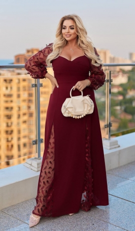 LIA18071 Maxi garuma kleita 