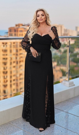 LIA18075 Maxi garuma kleita