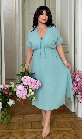 LIA24573 Muslīna kleita 