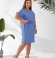 LIA24584 Lina kleita ar jostu