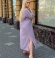 LIA24566 Lina kleita ar kabatām 