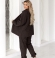 LIA25714 Divdaļīgs velveta kostīms