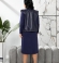 LIA14084 Kleitas un vestes komplekts