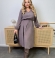 LIA19643 Midi velveta kleita