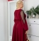 LIA15264 Bordo kleita ar jostu